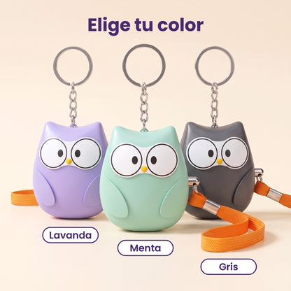 Guardiana Búho – Alarma Personal de 130 dB con Linterna