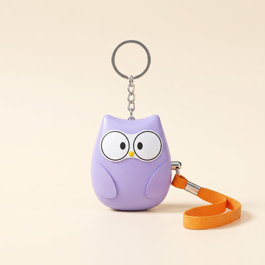 Guardiana Búho – Alarma Personal de 130 dB con Linterna